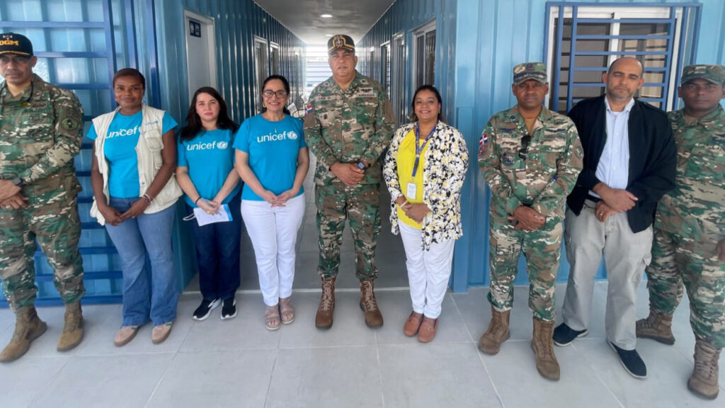 DGM recibe instalaciones donadas por Unicef para fortalecer atención a menores y mujeres en proceso de interdicción