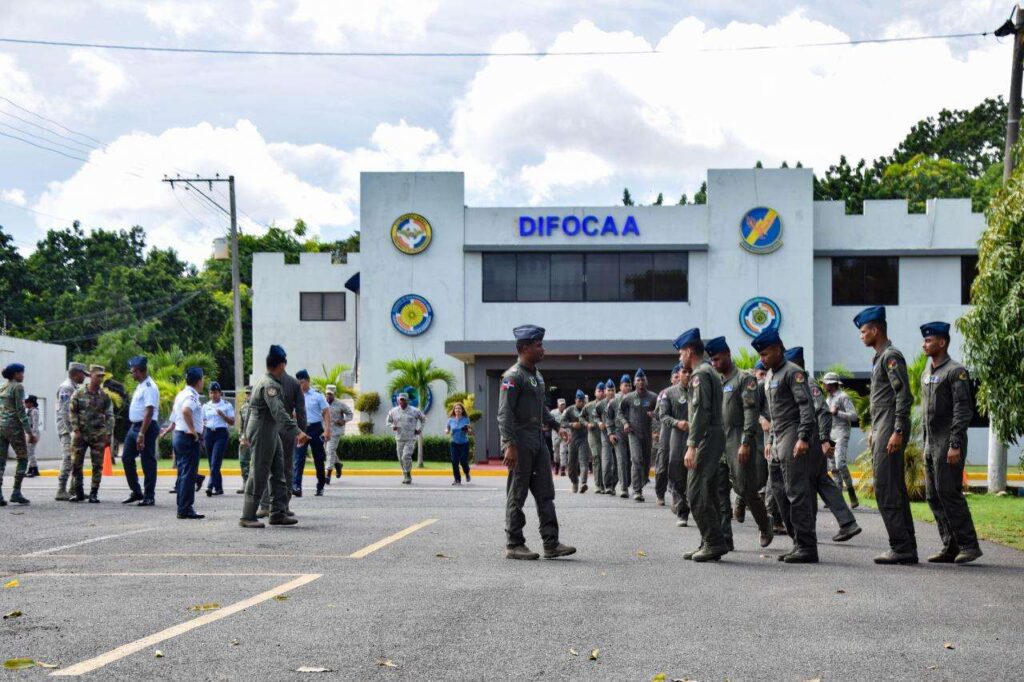 En el Centro de Entrenamiento de Operaciones Especiales, municipio Santo Domingo Oeste, provincia Santo Domingo, República Dominicana