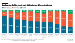 La más reciente encuesta de Gallup República Dominicana para Diario Libre refleja que la gestión del presidente Luis Abinader mantiene niveles importantes de valoración positiva en distintas áreas estratégicas del Gobierno, destacándose turismo, educación, transporte y salud.
